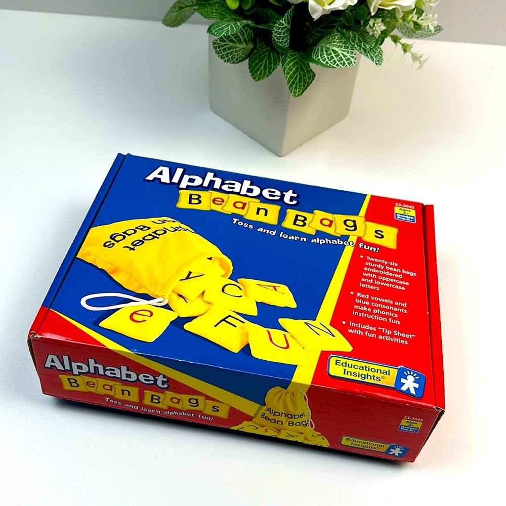 Educational Insights Alphabet Bean Bags